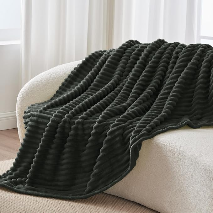 BEDELITE Twin Blanket for Couch & Bed, 300GSM Soft & Warm Fleece Blanket - Image 6