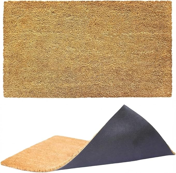 Ecomills Coco Coir Doormat, 36 x 60 in, Vinyl Backing by Ecomills
