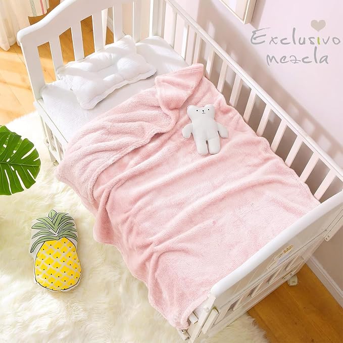 Exclusivo Mezcla Plush Fuzzy Fleece Throw Blanket, Super Soft, Fluffy and Warm - Image 2