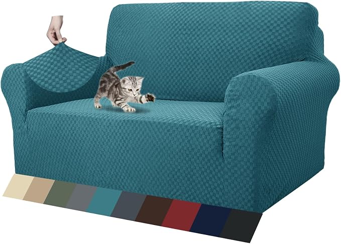 ZNSAYOTX 1 Piece Jacquard Couch Covers by ZNSAYOTX