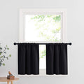 RYB HOME Cafe Blackout Curtains 24 inch Length, RV Curtains by RYBHOME