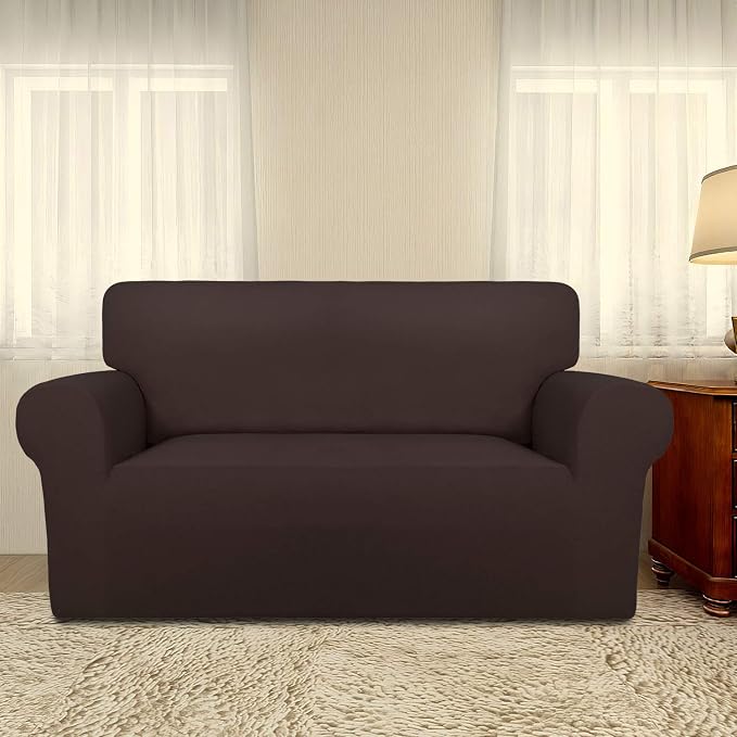 PureFit Super Stretch Sofa Slipcover – Spandex Non Slip Soft Couch Sofa Cover - Image 2