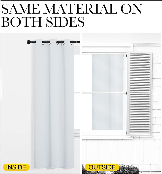 NICETOWN Room Darkening Curtain Panels - Image 4