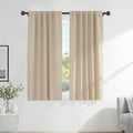 PONY DANCE Beige Window Treatments by PONYDANCE