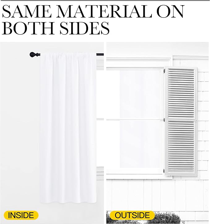 NICETOWN Bedroom Window Curtain Panels - Image 7