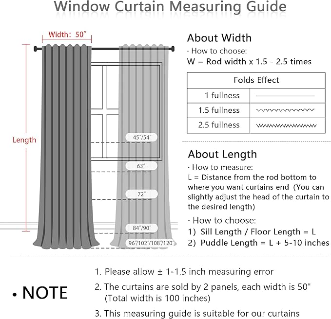 MYSKY HOME Natural Linen Curtains - Image 3
