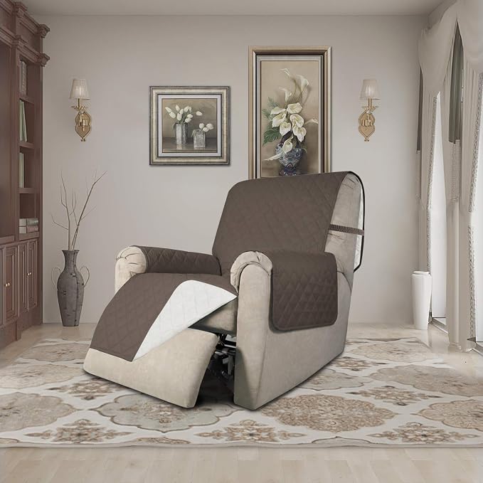 Easy-Going Recliner Sofa Slipcover Reversible Sofa Cover Water Resistant Couch - Image 2
