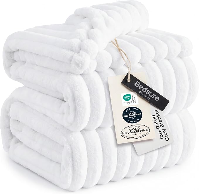 Bedsure GentleSoft Queen Blanket by BEDSURE