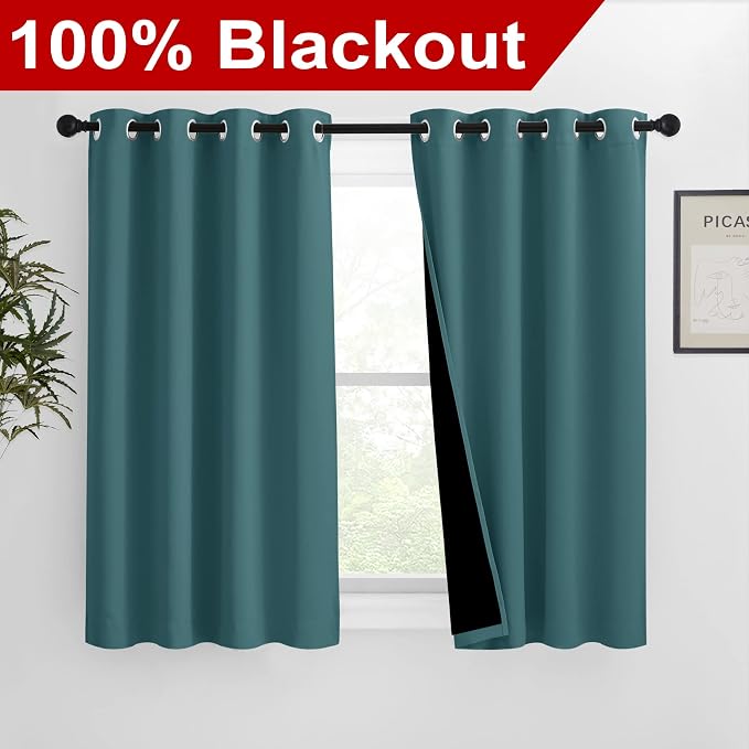 NICETOWN 100% Blackout Curtains - Image 2