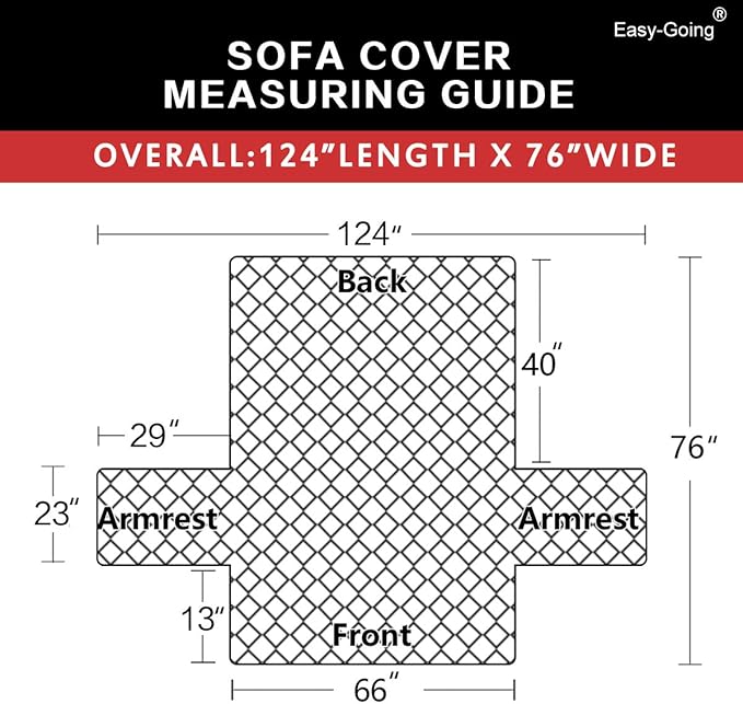 Easy-Going Reversible Couch Cover, 3 Cushion Sofa, Chocolate/Beige | Machine - Image 6