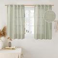 LAMIT 40 Inch Length Linen Curtains by LAMIT