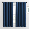 NICETOWN Moroccan Blue Blackout Nursery Curtains, Grommet Thermal Curtains & by NICETOWN