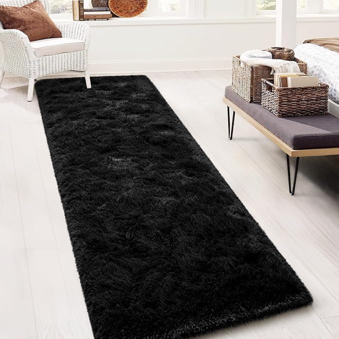 TWINNIS Super Soft Shaggy Runner Rugs Fluffy Carpets, 2x6 Feet, Indoor Modern - Image 8