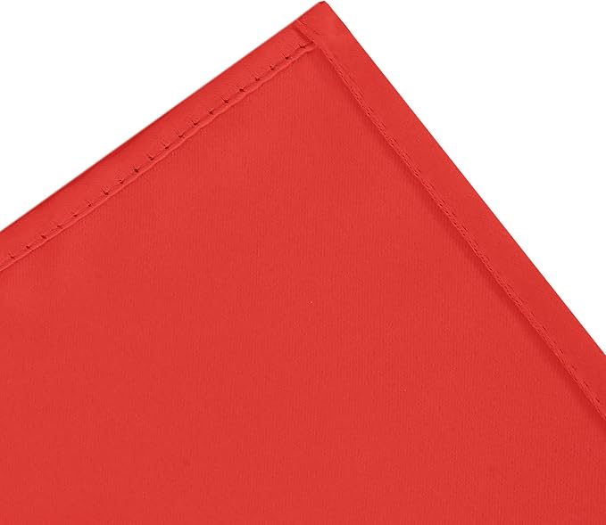 LEMOMO Blackout Curtains 38 x 84 inch/Bright Red Curtains Set of 2 - Image 7
