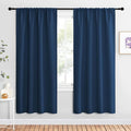 NICETOWN Blackout Curtains for Living Curtains, Moroccan Blue, 2 Panels by NICETOWN