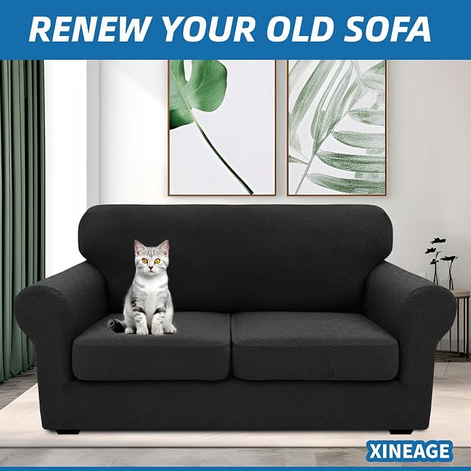 XINEAGE 2026 New 3 Pieces Couch Covers - Image 3