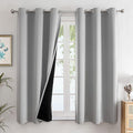 ChrisDowa 100% Blackout Curtains 63 inch Long by ChrisDowa