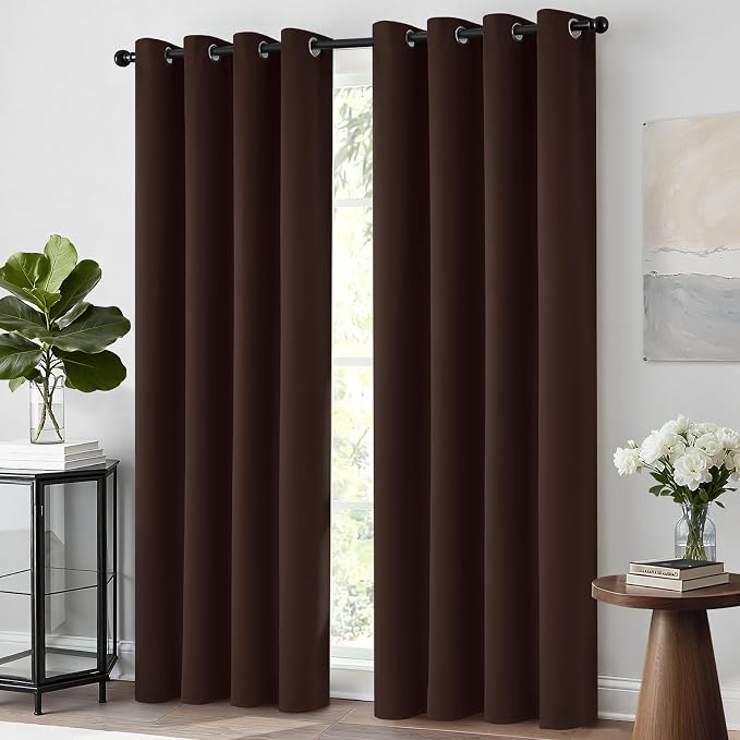 Yakamok Blackout Curtains Room Darkening Thermal Insulated Window Panels - Image 9