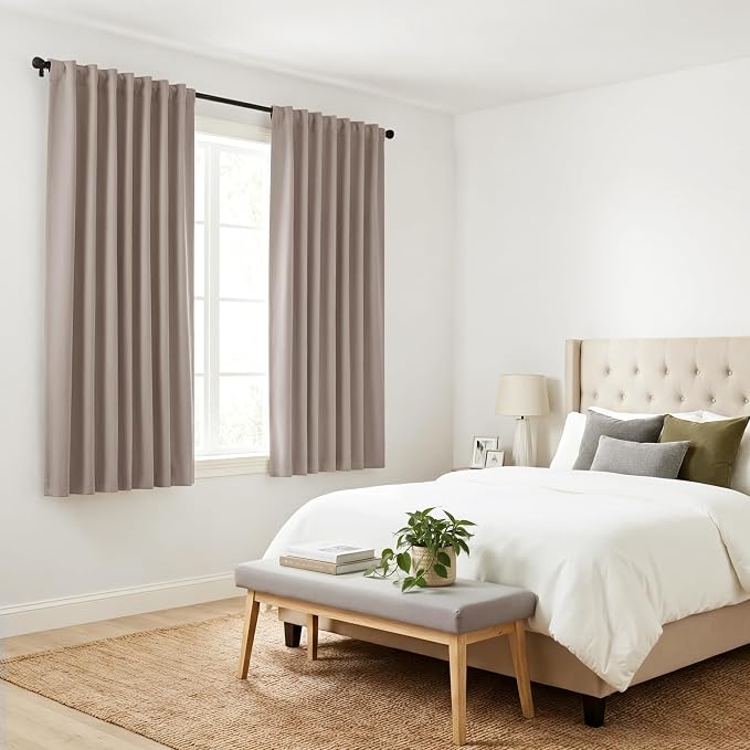 PONY DANCE Blackout Curtains Thermal Insulated Window Treatment Panels Room - Image 8