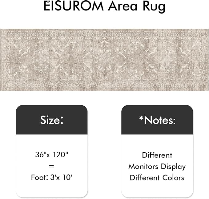 Hallway 3x10 Runner Rug - Image 2