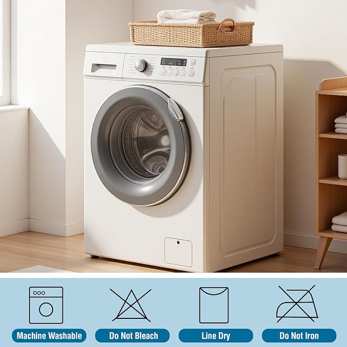 H.VERSAILTEX Velvet Stretch Couch Cushion Cover Plush Cushion Slipcover - Image 8