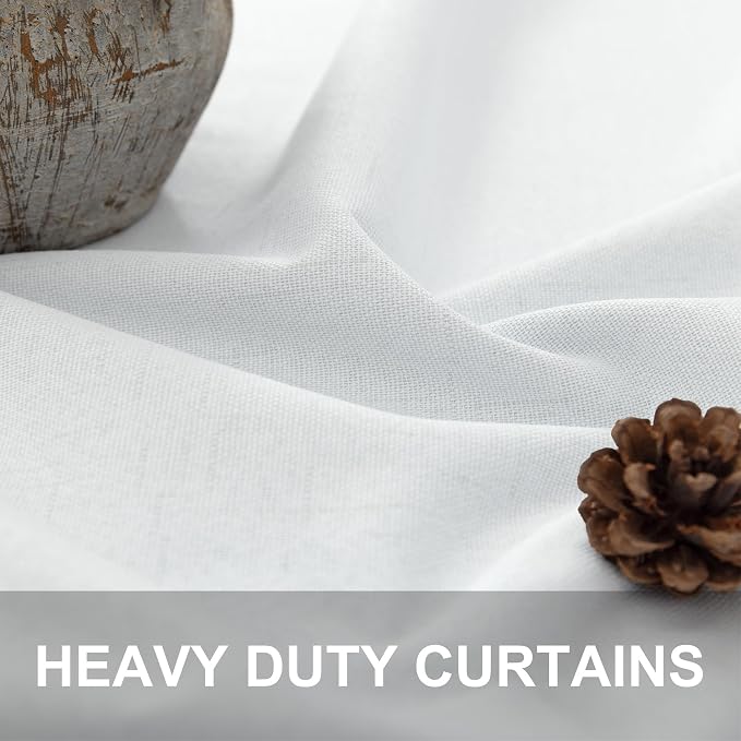 Blackout Curtains 108 Inch Long 2 Panels Burg Sound Curtains Noise Reducing - Image 3
