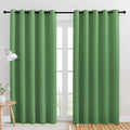 NICETOWN Room Darkening Draperies Window Curtain Panels, Forest Green, 2 Panels by NICETOWN