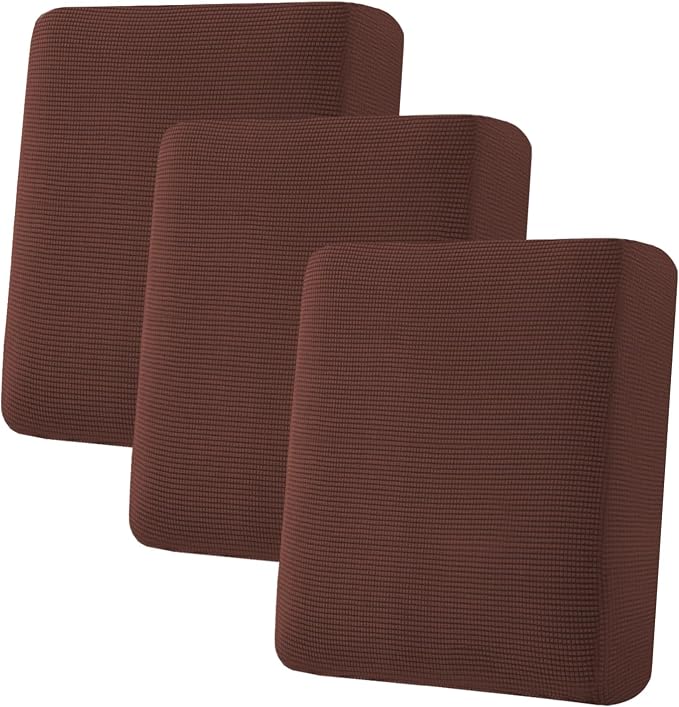 H.VERSAILTEX Super Stretch Individual Seat Cushion Covers Sofa Covers Couch by HVERSAILTEX