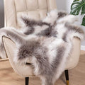 Carvapet Soft Fur Rugs Fake Reindeer Hide Area Rug Fluffy Faux Fur Carpet by Carvapet