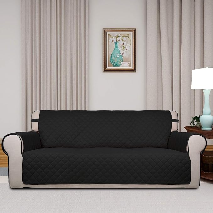 PureFit Reversible Quilted Sofa Cover, Water Resistant Slipcover Furniture - Image 2
