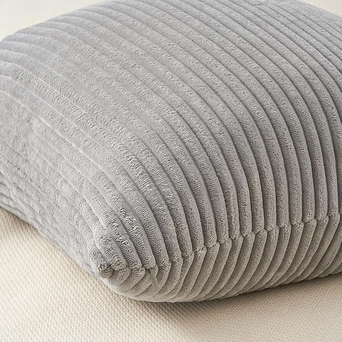 Topfinel Pack of 4 Decorative 22x22 Inch Velvet Pillow Covers Boho Couch Throw - Image 5
