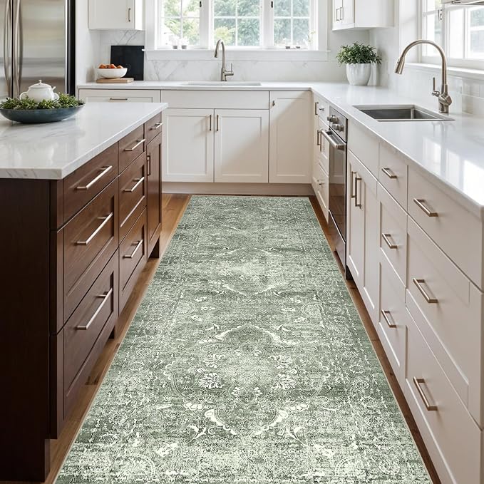 4x10 Washable Hallway Runner Rug - Image 2