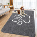 Smiry Dog Door Mat for Muddy Paws, Absorbent Dirt Trapper Non Slip Quick Dry by Smiry