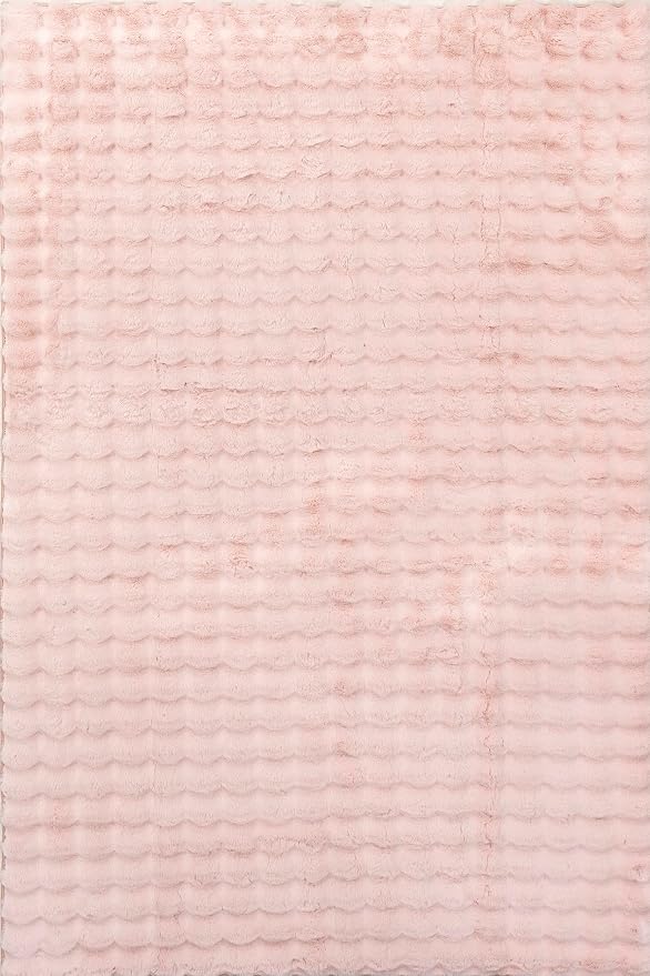 nuLOOM 7'6' x 9'6' Cozy Plush Area Rug, Machine Washable, Soft Fluffy Shag - Image 3