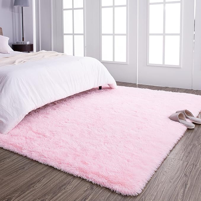 TWINNIS Super Soft Shaggy Rugs Fluffy Carpets, 4x5.9 Feet, Indoor Modern Plush - Image 7