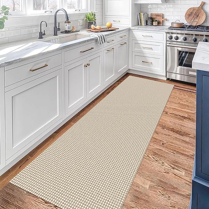 KOZYFLY Runners for Hallways 2x7 ft Washable Kitchen Runner Non Slip Rubber - Image 2