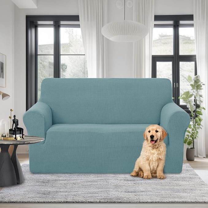 U-NICE HOME Loveseat Cover Stretch Couch Cover Sofa Cover Sofa Slipcover - Image 2