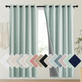 NICETOWN 100% Absolutely Blackout Linen Curtains by NICETOWN