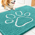 Smiry Dog Door Mat for Muddy Paws, Absorbent Dirt Trapper Non Slip Quick Dry by Smiry