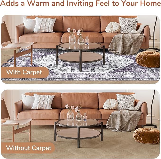 OPPODREAM Soft Area Rugs 5x7, 5x7 Washable Rug - Image 8