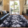 Rugs for Living Room 10x14, Soft Shaggy Modern Shag Area Rug for Bedroom by Quntue