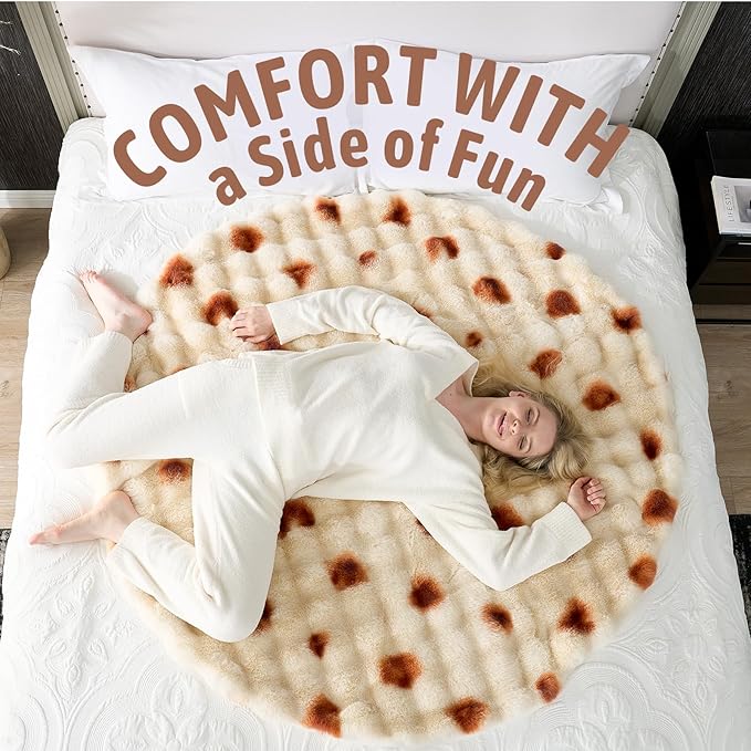 Cozy Bliss Burrito Faux Fur Throw Blanket - Image 5