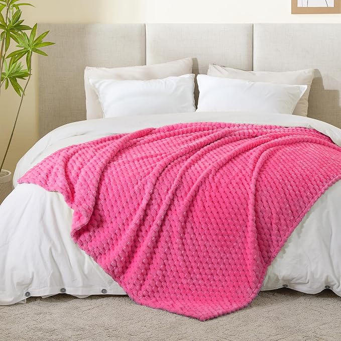 BEDELITE Fleece Twin Blankets for Couch & Bed - Image 6