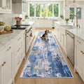 Washable Area Rugs 3x9 Non-Slip Modern Abstract Soft by RELEANY