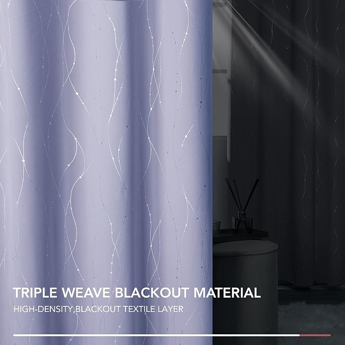 Deconovo Blackout Curtains, Thermal Insulated Soundproof Drapes - Image 8