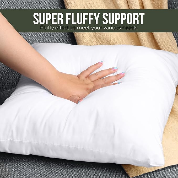 Utopia Bedding Throw Pillows – 16 x 16 Inches Down Alternative Pillows - Image 4