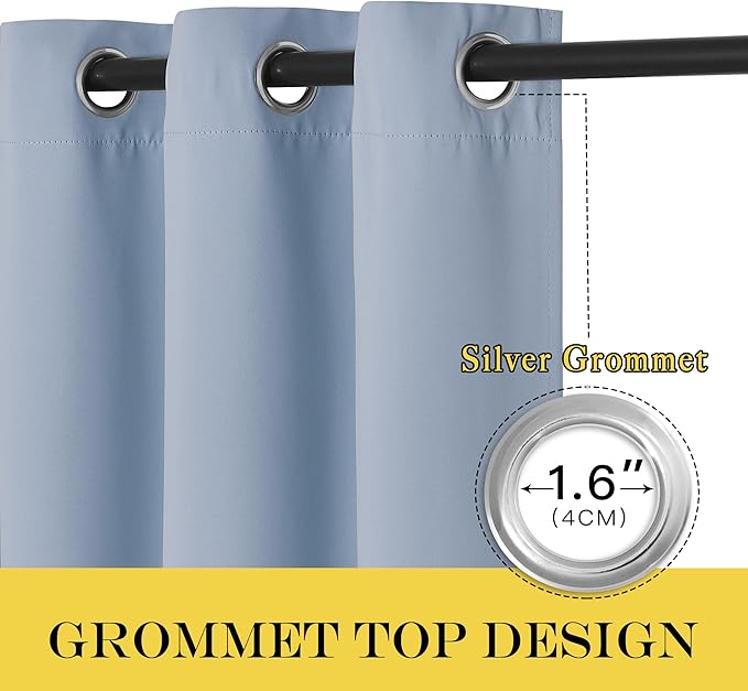 NICETOWN Blackout Room Divider Curtains - Image 6