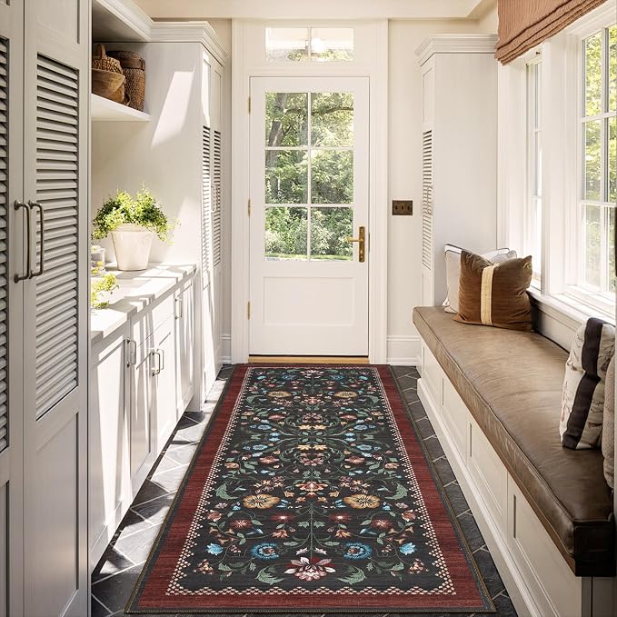GarveeHome Floral Rug 2x6 Runners - Image 8