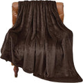 BEDELITE Fleece Blanket Brown Throw Blankets by BEDELITE