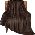 BEDELITE Fleece Blanket Twin Size Brown Throw Blankets by BEDELITE